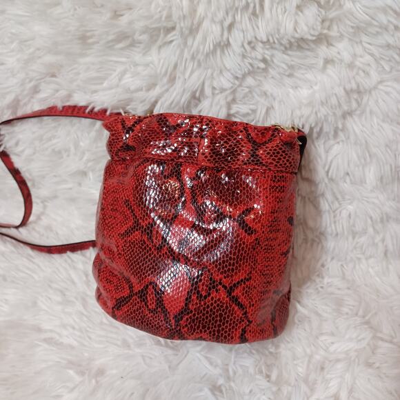 Jolie By Edward Spiers Leather Crossbody Genuine Leather Italy Bag. - Picture 8 of 10